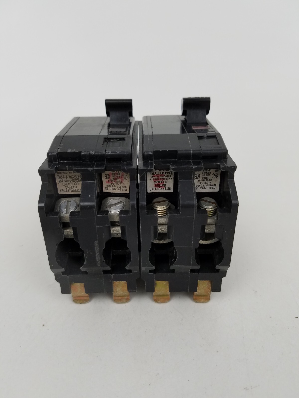 Lot of 2 – QO260 Square D 60 Amp 240 Volt Circuit Breaker – Next Day Option