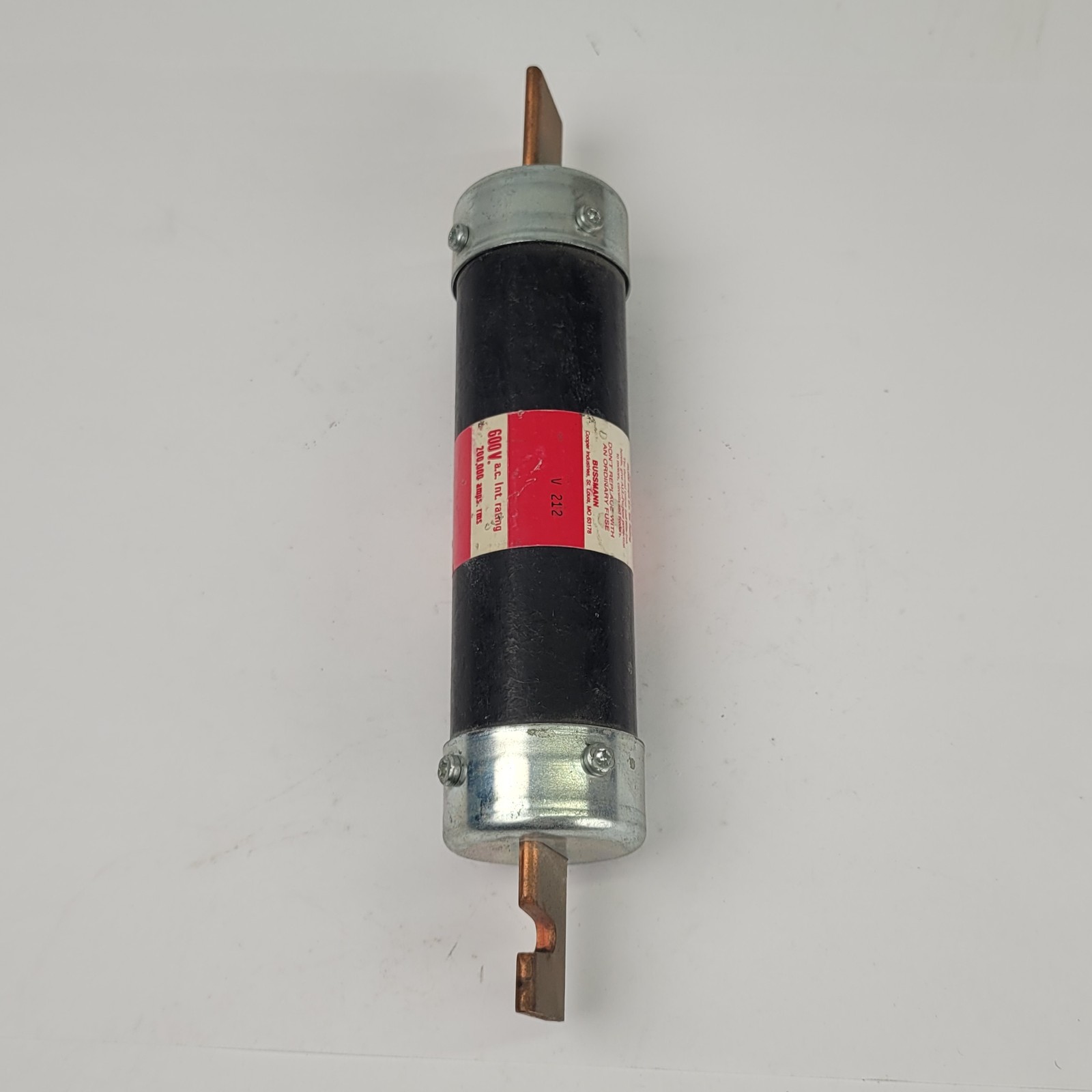 Bussmann FUSETRON FRS-R-150 Dual Element Time Delay 150Amp Fuse, Long Body