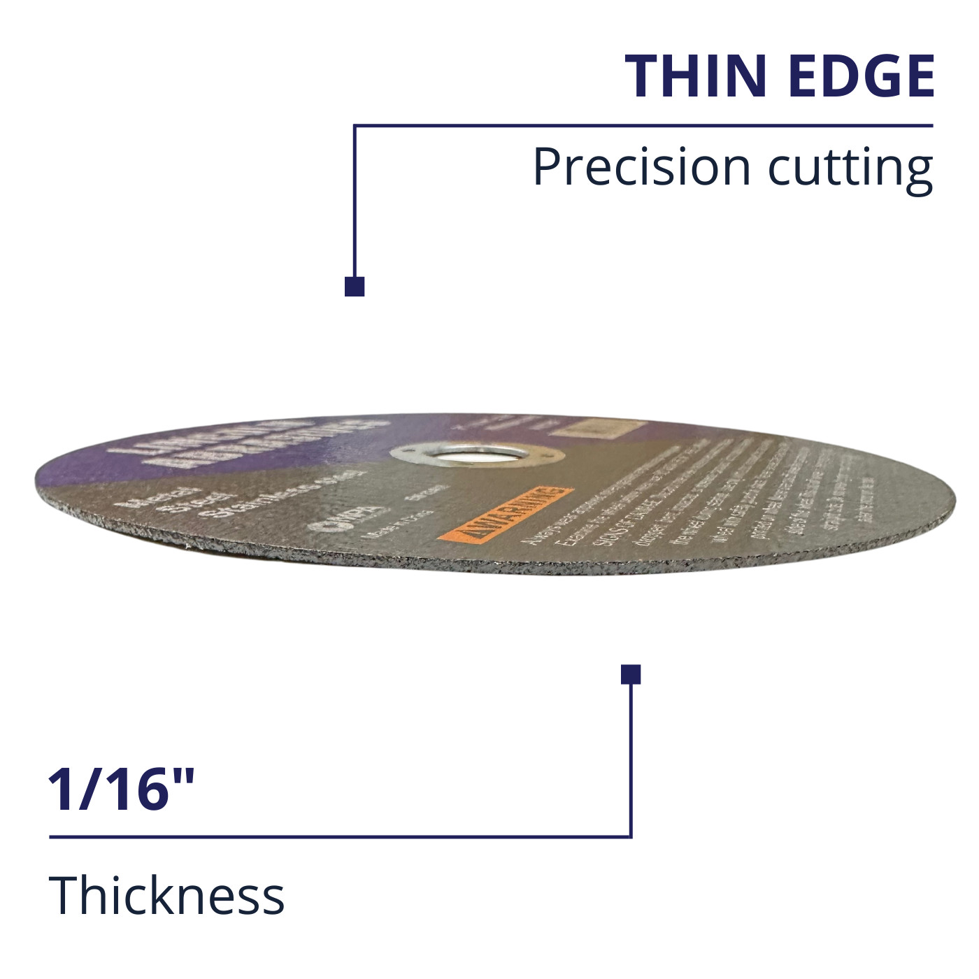 50 Pc 7″ x 1/16″ x 7/8″ Cut off Wheels Stainless Steel Metal Cutting Discs