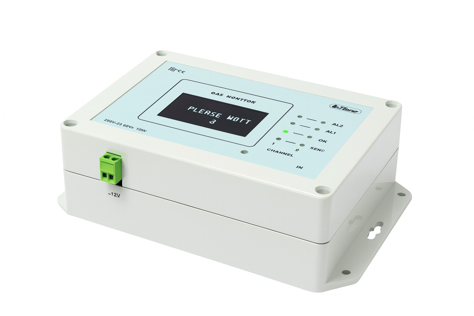 US-09 Dual Gas Detector (CO & H₂) – Real-Time OLED, AL1/AL2 Alarm Levels