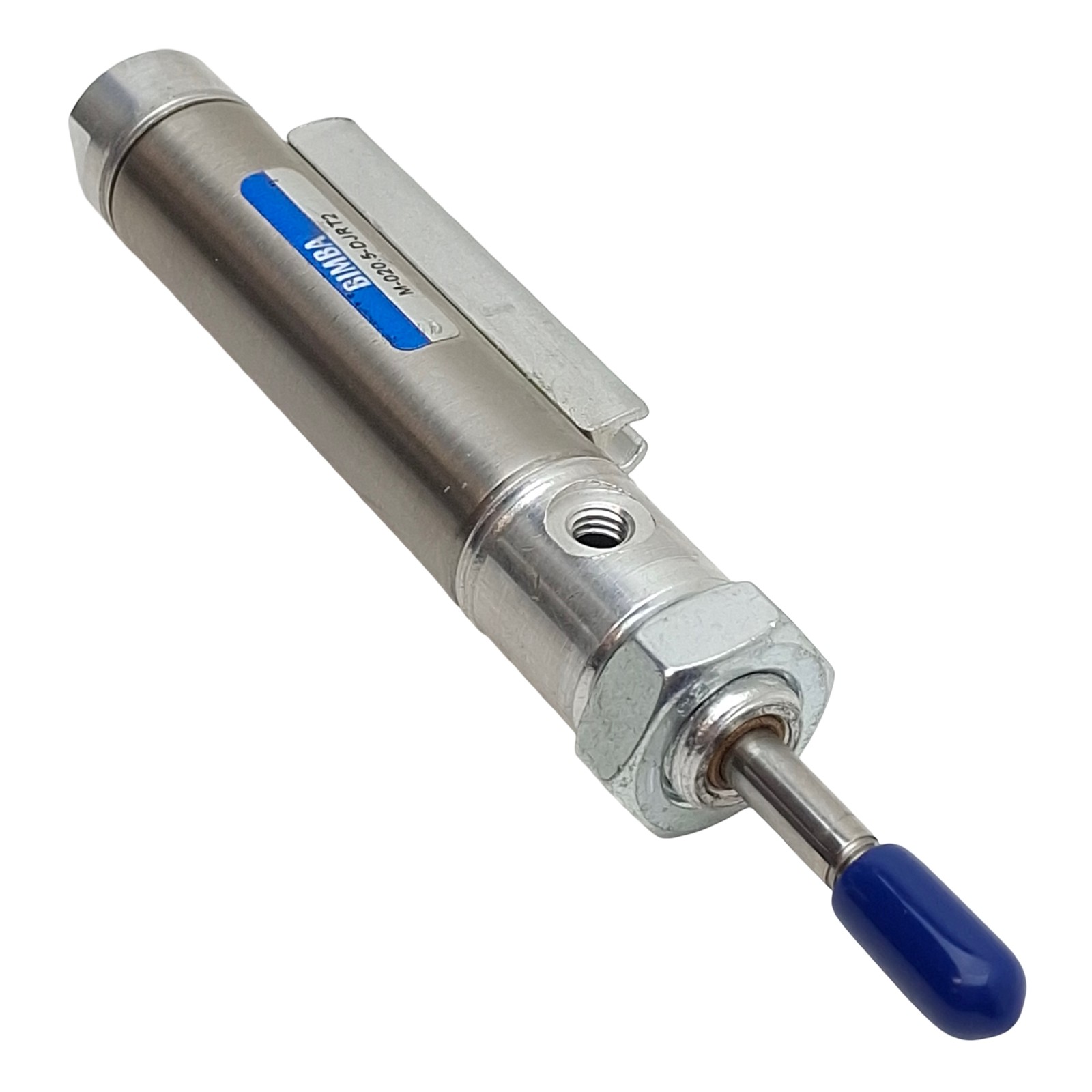 Bimba M-020.5-DJRT2 Pneumatic Cylinder, ø9/16in Bore, 1/2in Stroke, UNF0.190