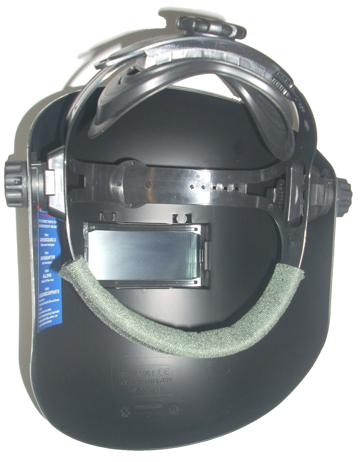 Sugar Scoop Pipeliner Welding Helmet 2 x 4 1/4 Flip Front Shade 10