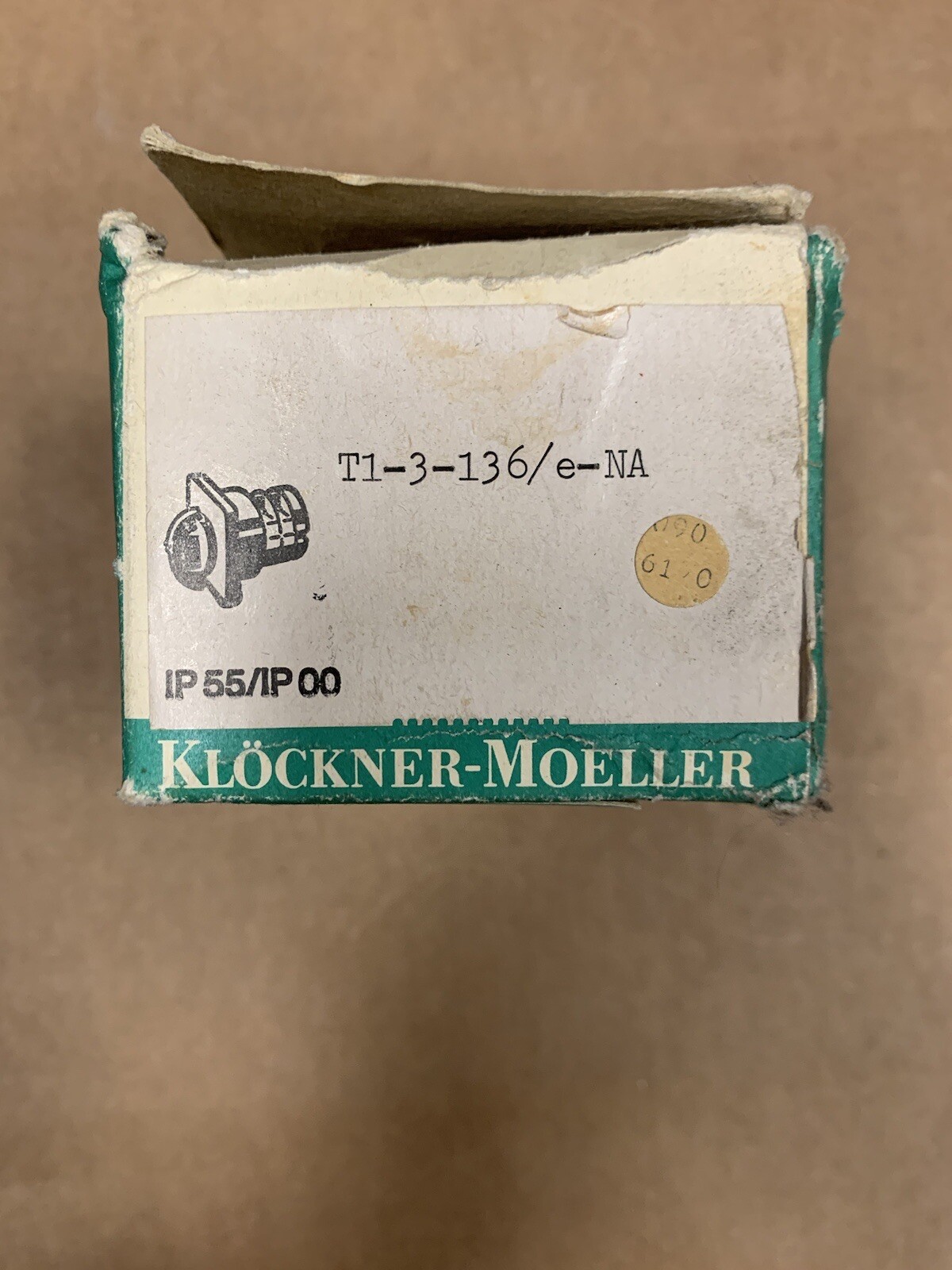 KLOCKNER-MOELLER T1-3-136 /e-NA MOUNTING CAM SWITCH IP55 IP00