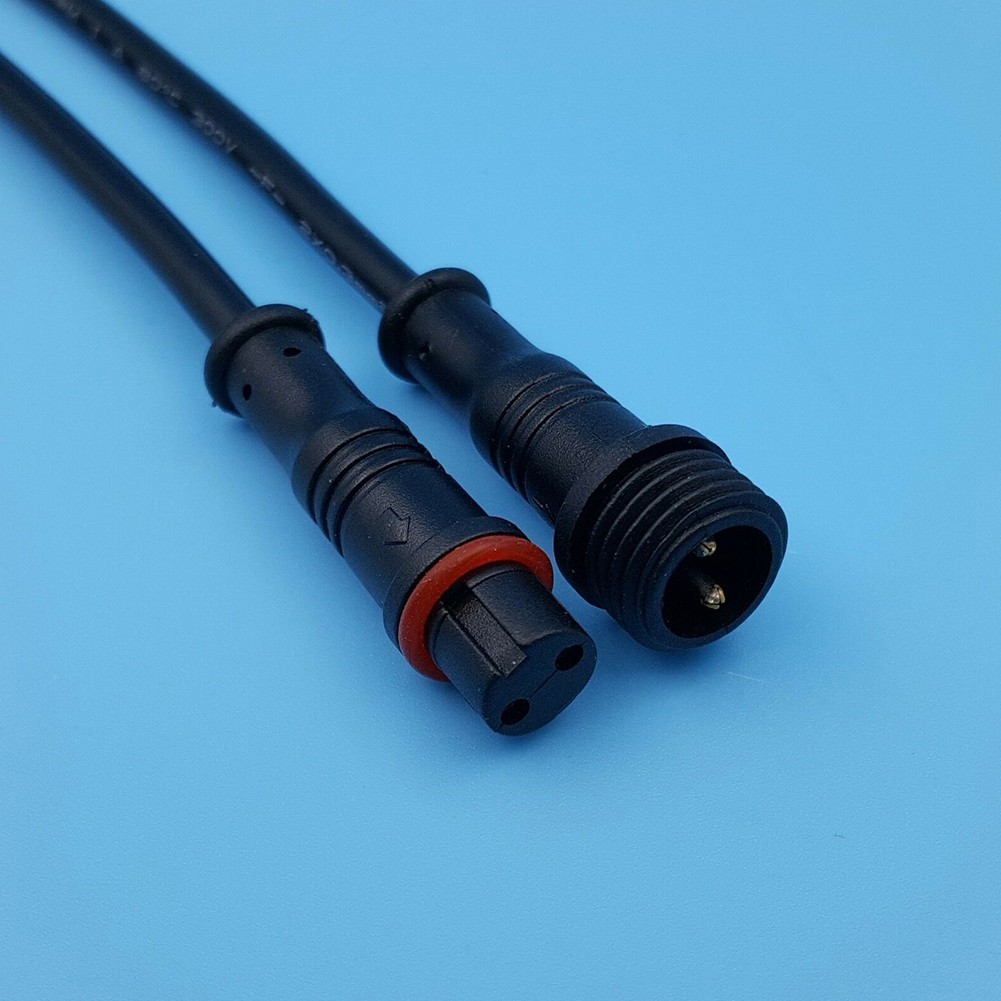 5Pairs 2/3-Pin 22AWG Wire LED Male And Female Cable Connectors IP65 Waterproof