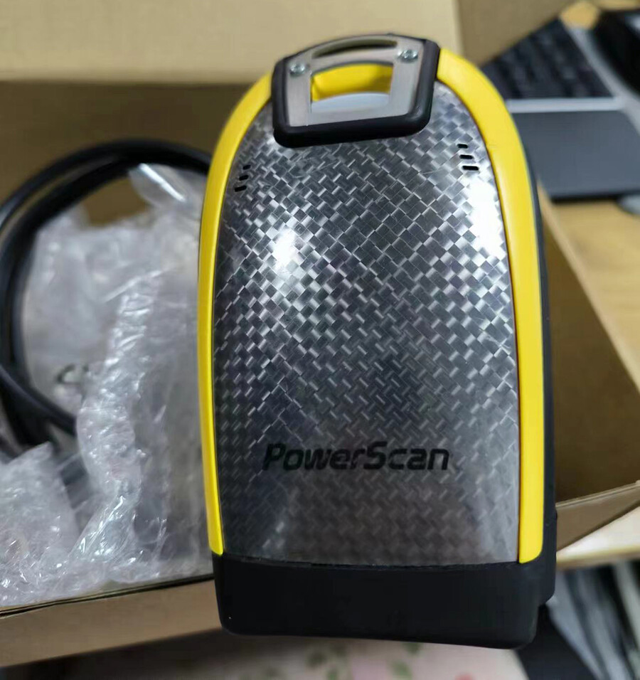 Datalogic PowerScan PD9530 Barcode Scanner w/ RS232 Cable + Power Supply Kit