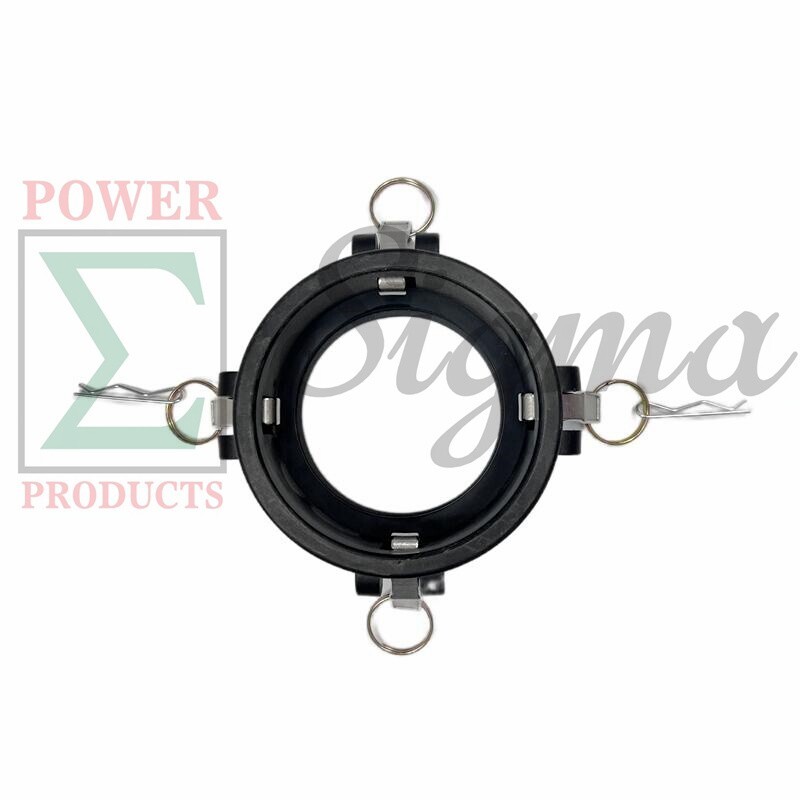 Sigma 4″ IN Poly Type D Camlock Groove Hose Fitting Female Coupler x Female NPT