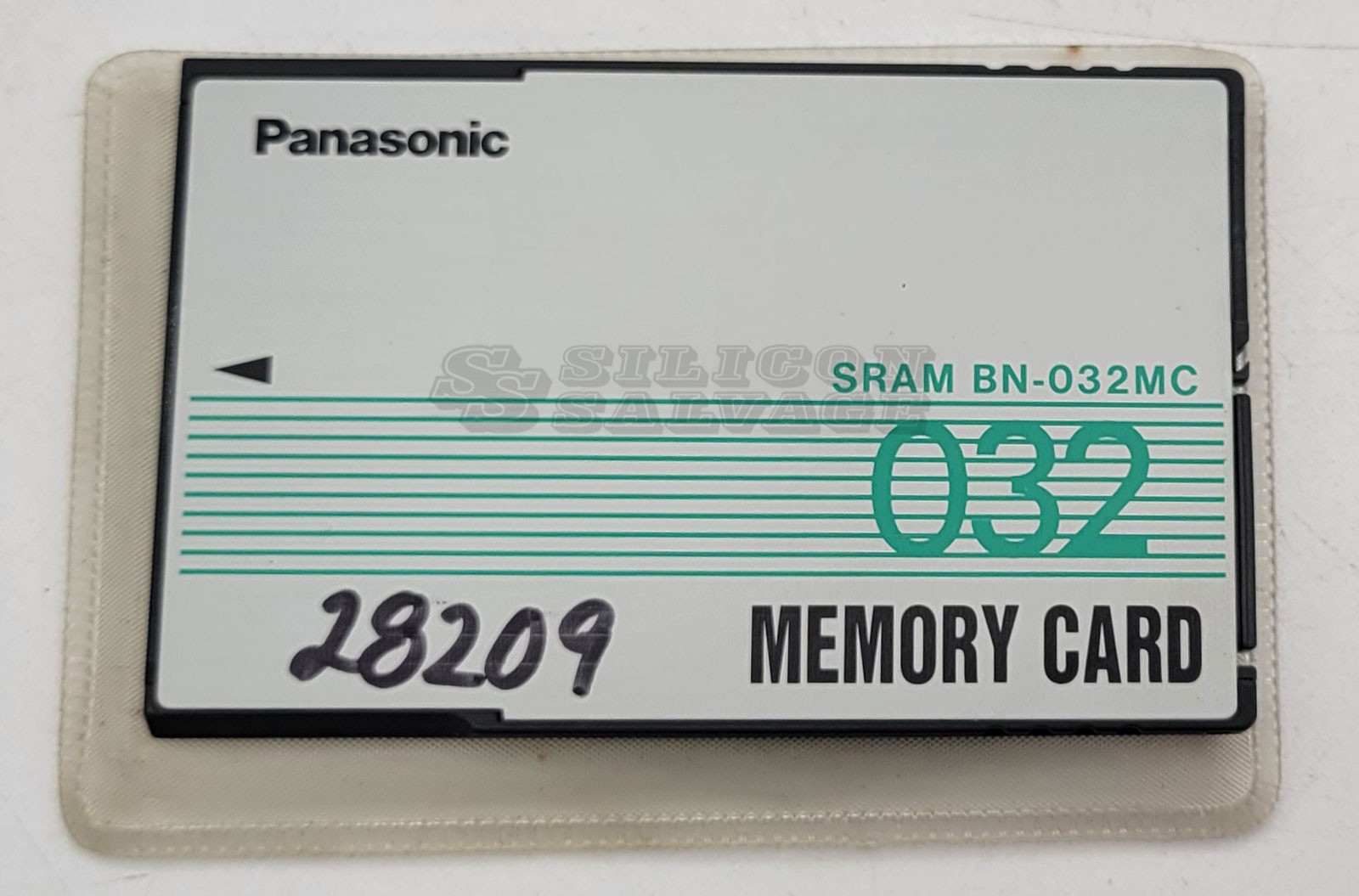 Panasonic BN-032MC Industrial 8-bit Static RAM (SRAM) Memory Card 32KB