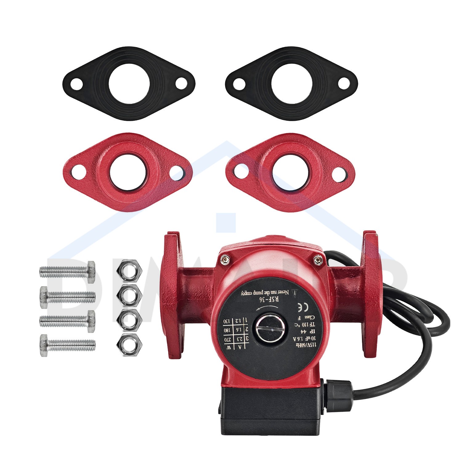 103400 For Bell & Gossett NRF-36, 1/6 HP, 115 Volts,3-Speed Circulator Pump