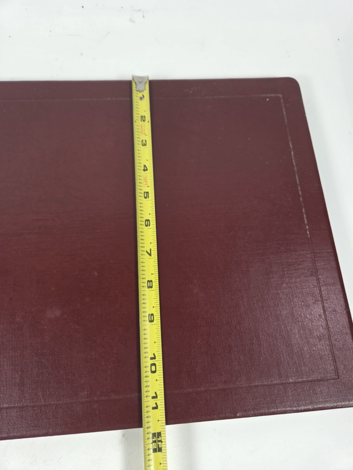 Vintage Boorum & Pease Ledger Book Case Notebook Hardcover Shell Only Maroon