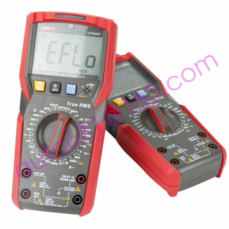 UNI-T UT89XD Digital Multimeter ,LED Tester With A Magnetic Hanger Loop Strap