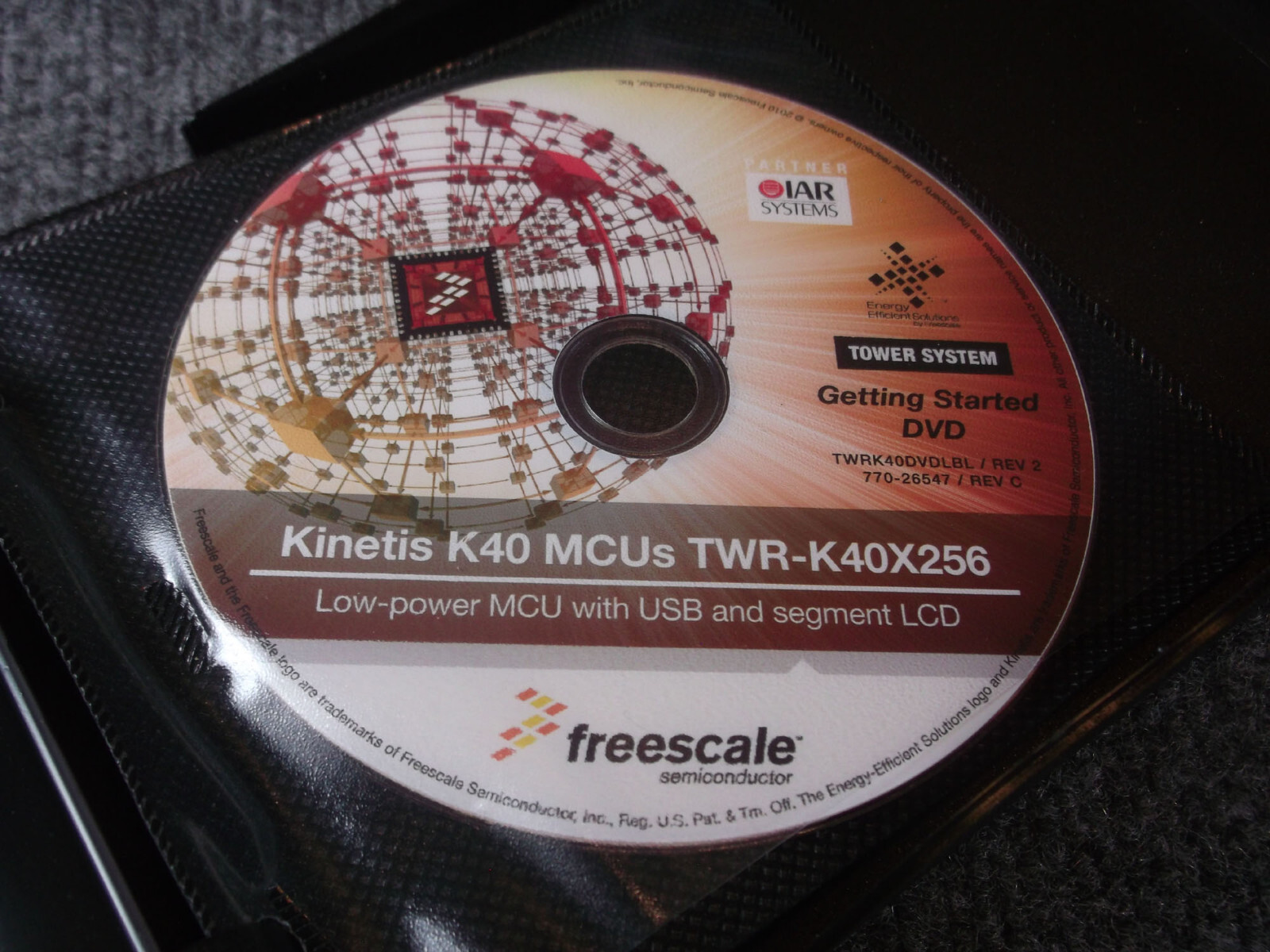 FREESCALE DEVELOPMENT KIT TWR-K40X256 TOWER SYSTEM LOW POWER MCU with USB