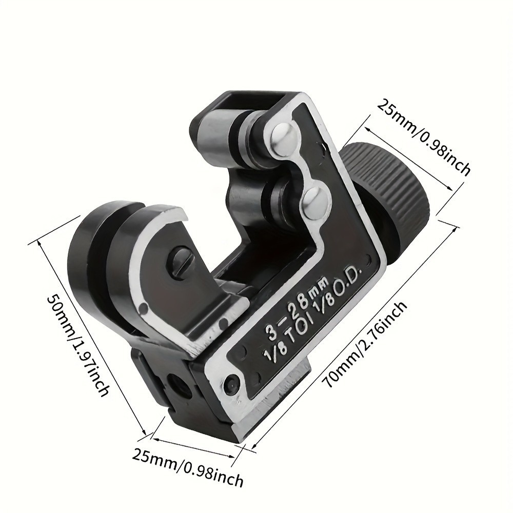 Type C Tube Cutter – Cuts Copper, Aluminum, Plastic Pipes 3-28mm, Plumbing Tool