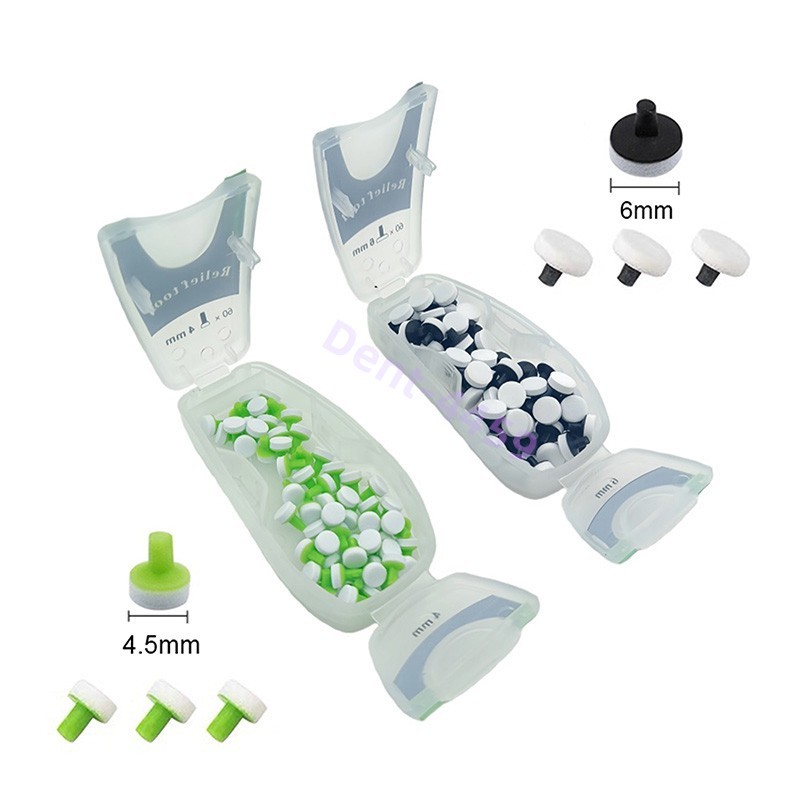 Dental OptraSculpt Veneer Composite Resin Filling Spatula Handle Foam Pads Kit