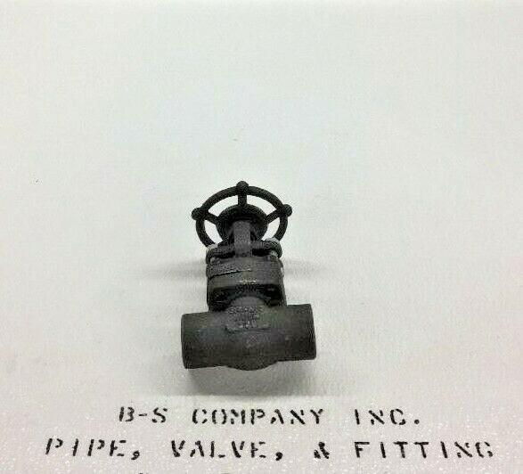 DSI 4101A8-18 Forged Steel Gate Valve 3/4″ CL 800 Socket X Thread 1975 psi CWP