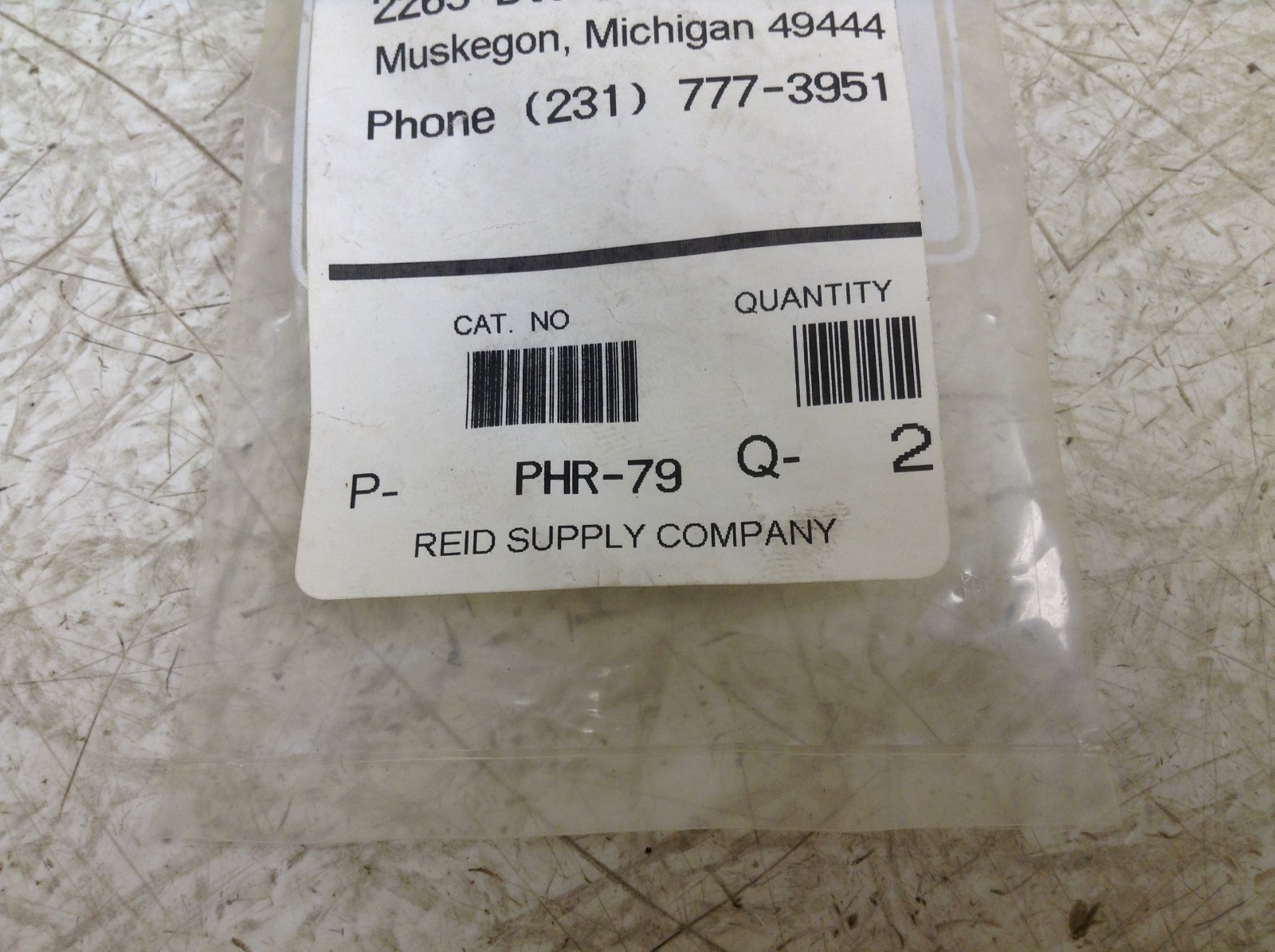 Reid Tool Supply Company PHR-79 PHR79 Bag of 2 New (BT)