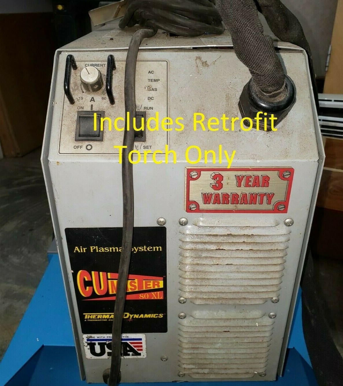 Thermal Dynamics Repair Replacement Torch Fits CutMaster 50 75 80XL Plasma
