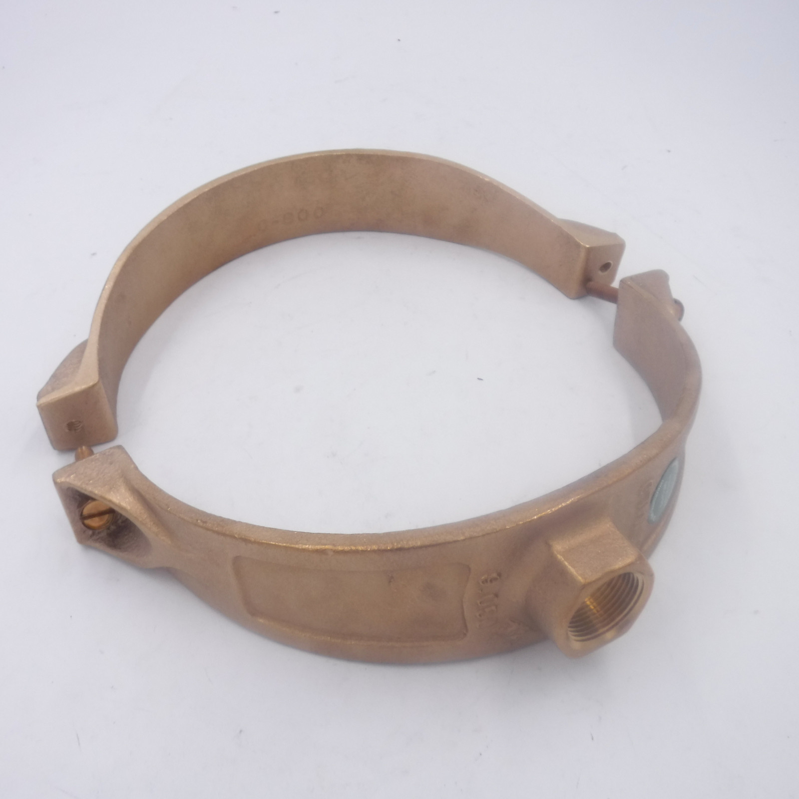 A.Y. McDonald 8 x 3/4 in. CC Brass Saddle 4128-134 9.050 OD