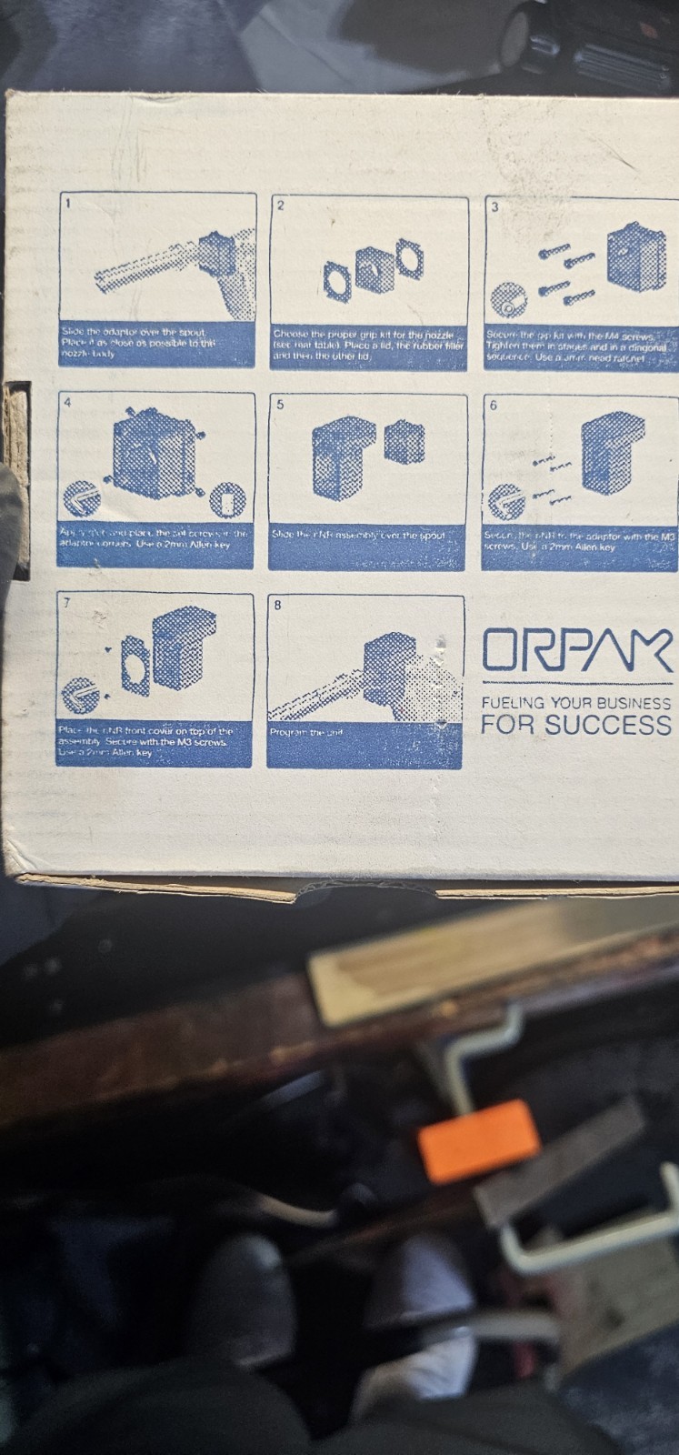Orpak Systems Nano Nozzle Reader NNR Extra Large + Switch M09677B041 XL