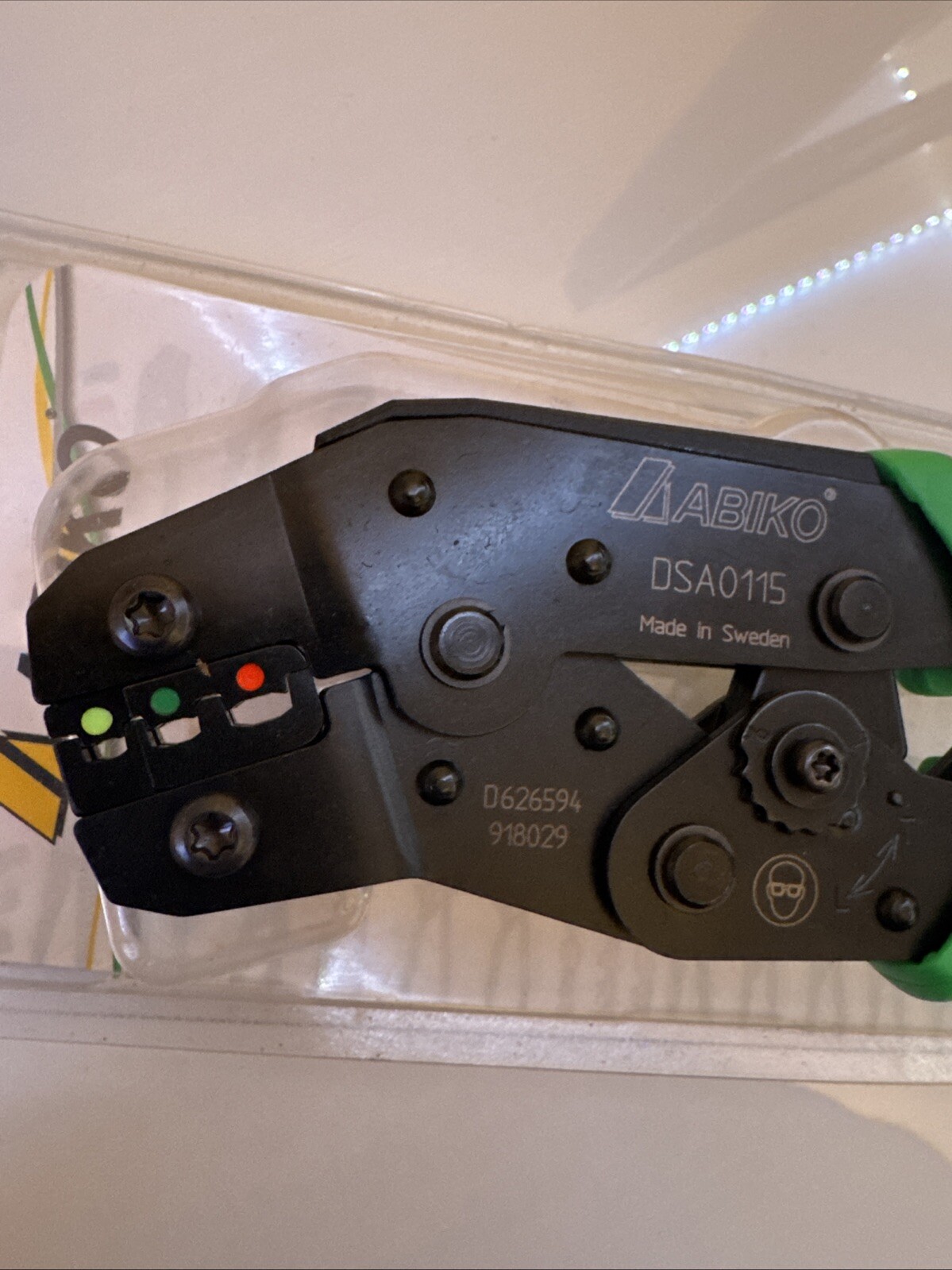 ABIKO CWB 4099 crimping tool for non insulated connectors