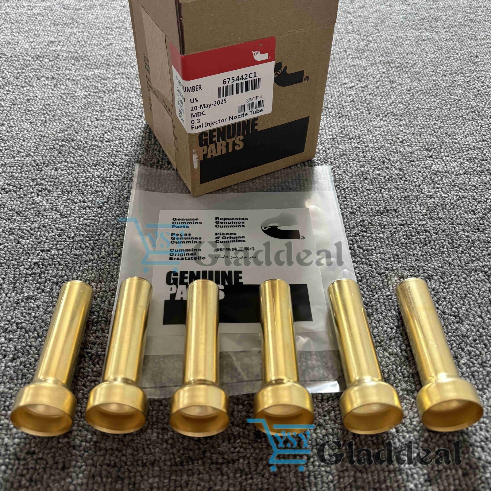 6X International DT360 D436 DT466 Injector Sleeve For Cummins 675442C1