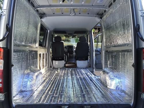 120×48 Sound Deadener Insulation Mat Kit, 5mm Closed Cell XPE Foam