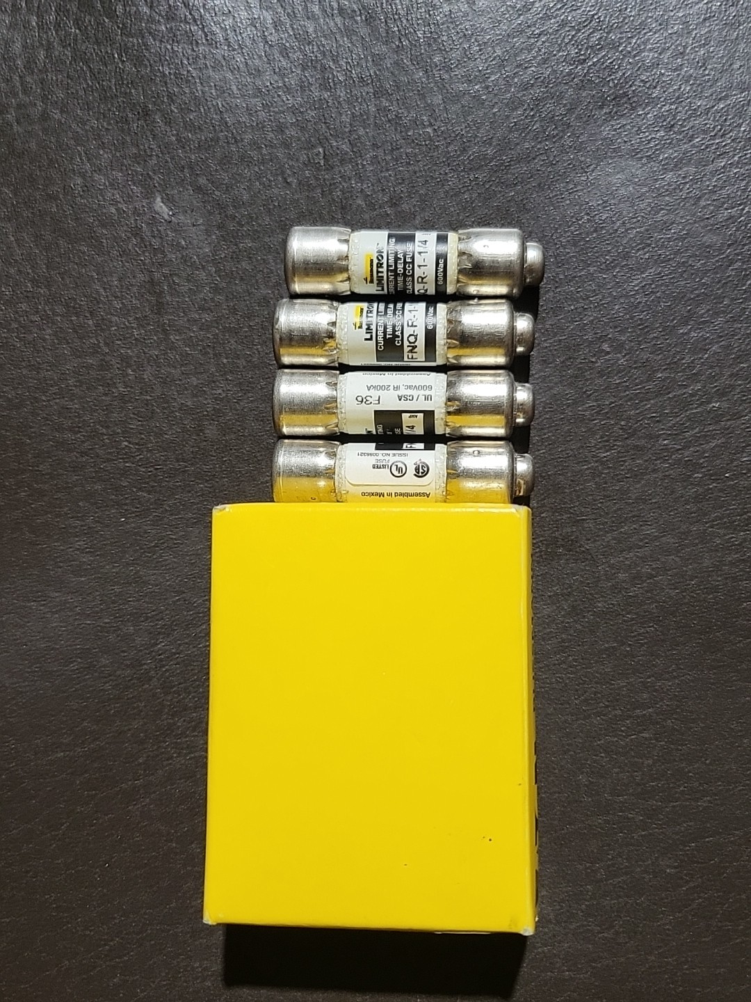 Eaton Bussmann FNQ-R-1-1/4 Time Delay Fuses CC 600 VAC 1.25