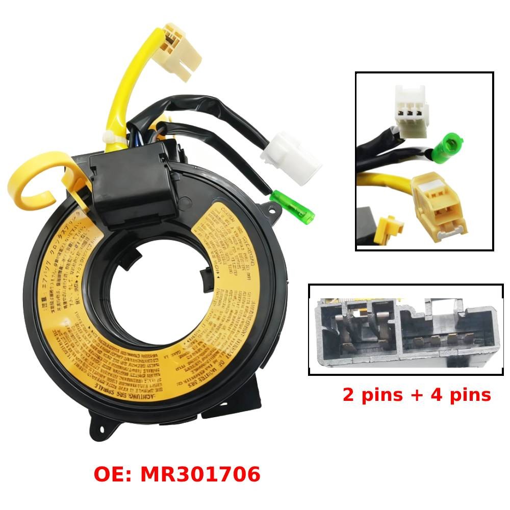 MR301706 Spiral Cable Clock Spring With Cruise Control for Mitsubishi Montero