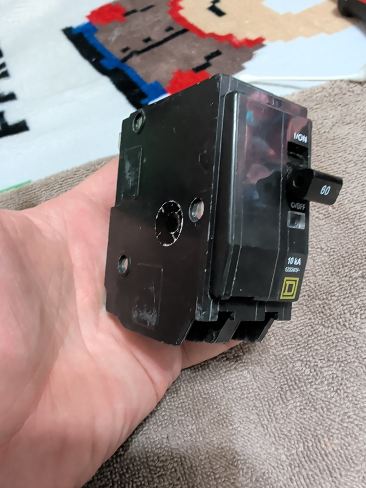 SQUARE D QO 60A 2-POLE Breaker