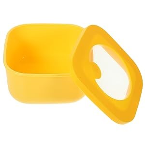 Cheese Slice Storage Container 4.72X2.67In Butter Holder with Lid for