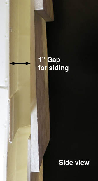 Nailite Exterior Hand Split Vinyl Siding Cedar Shake Outside 90° Degree Corner