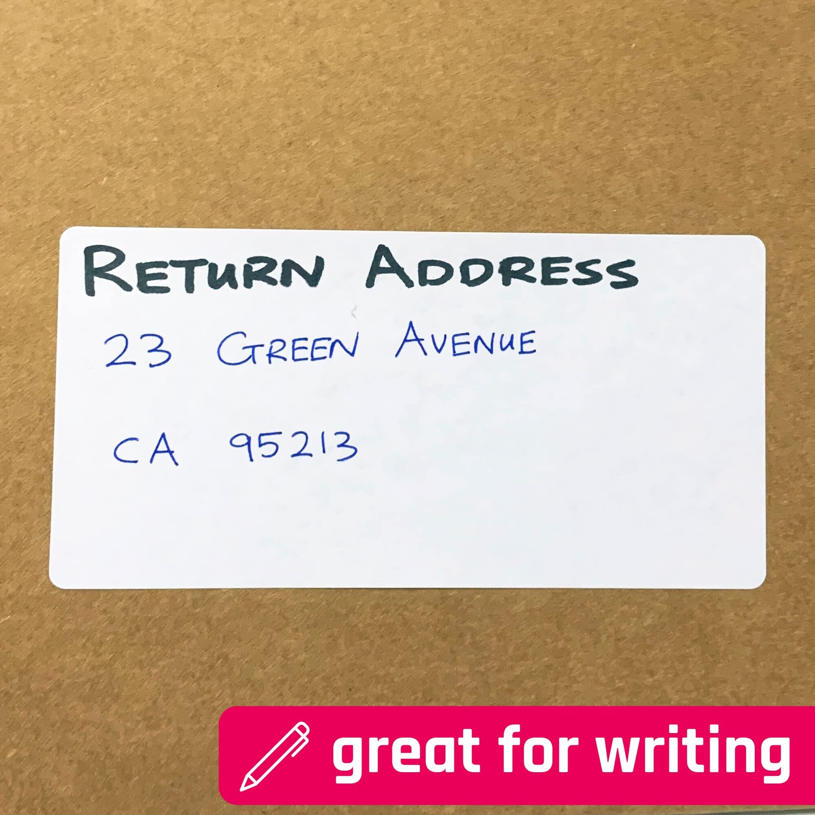4″ x 6″ – Large Labels for Storage Bins Organizing, Big 60 Pieces, White