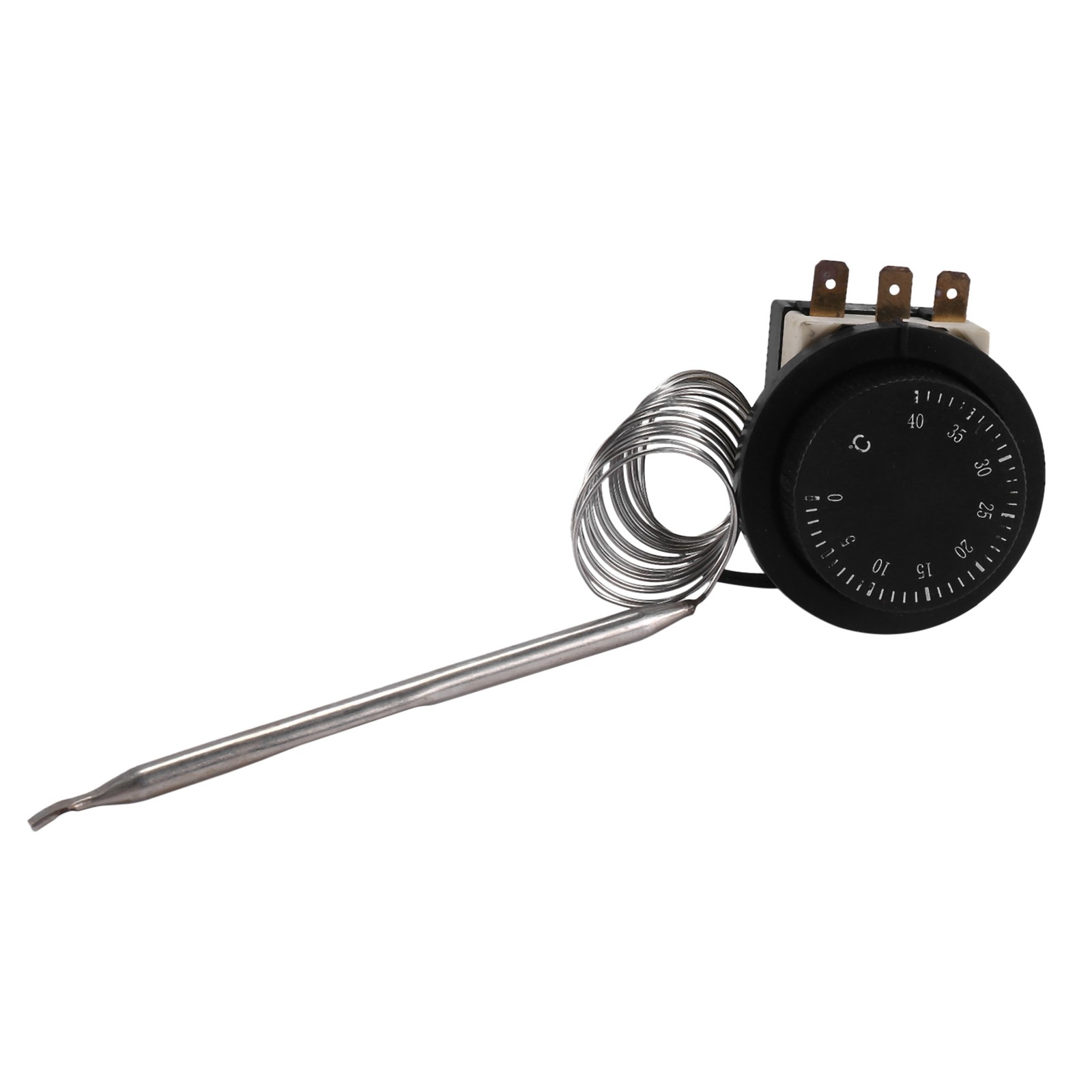 1NC 1NO AC 250V/380V 16A 0-40C Temperature Control Capillary Thermostat T4E6