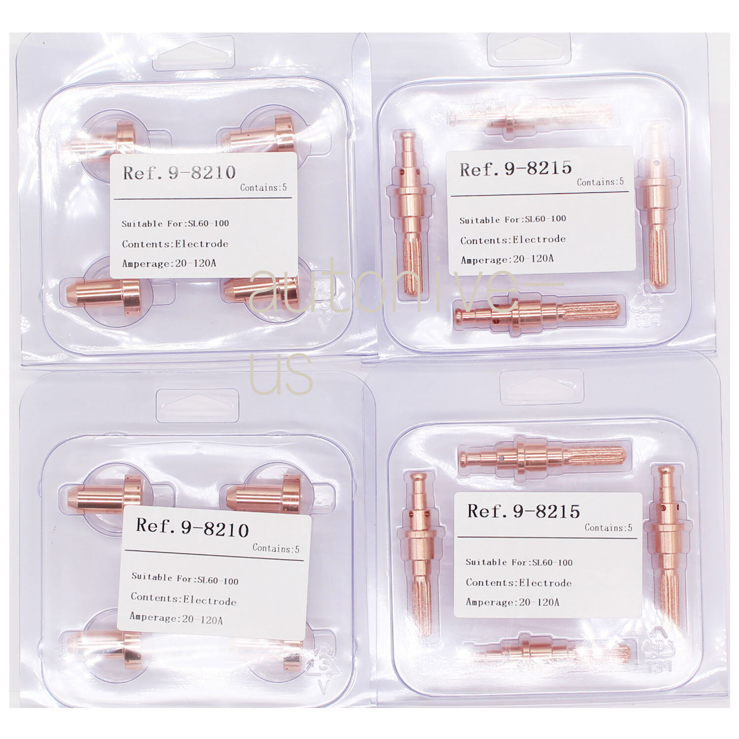 20x 60A Plasma Consumables for Thermal Dynamics SL60 SL100 PK20 9-8215 9-8210 US