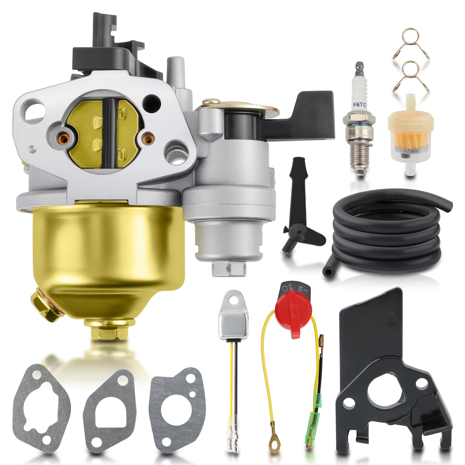 Carburetor For Honda 2KW to 4KW 5.5hp 6.5hp GX160 168FA 168FB 170F Gasoline