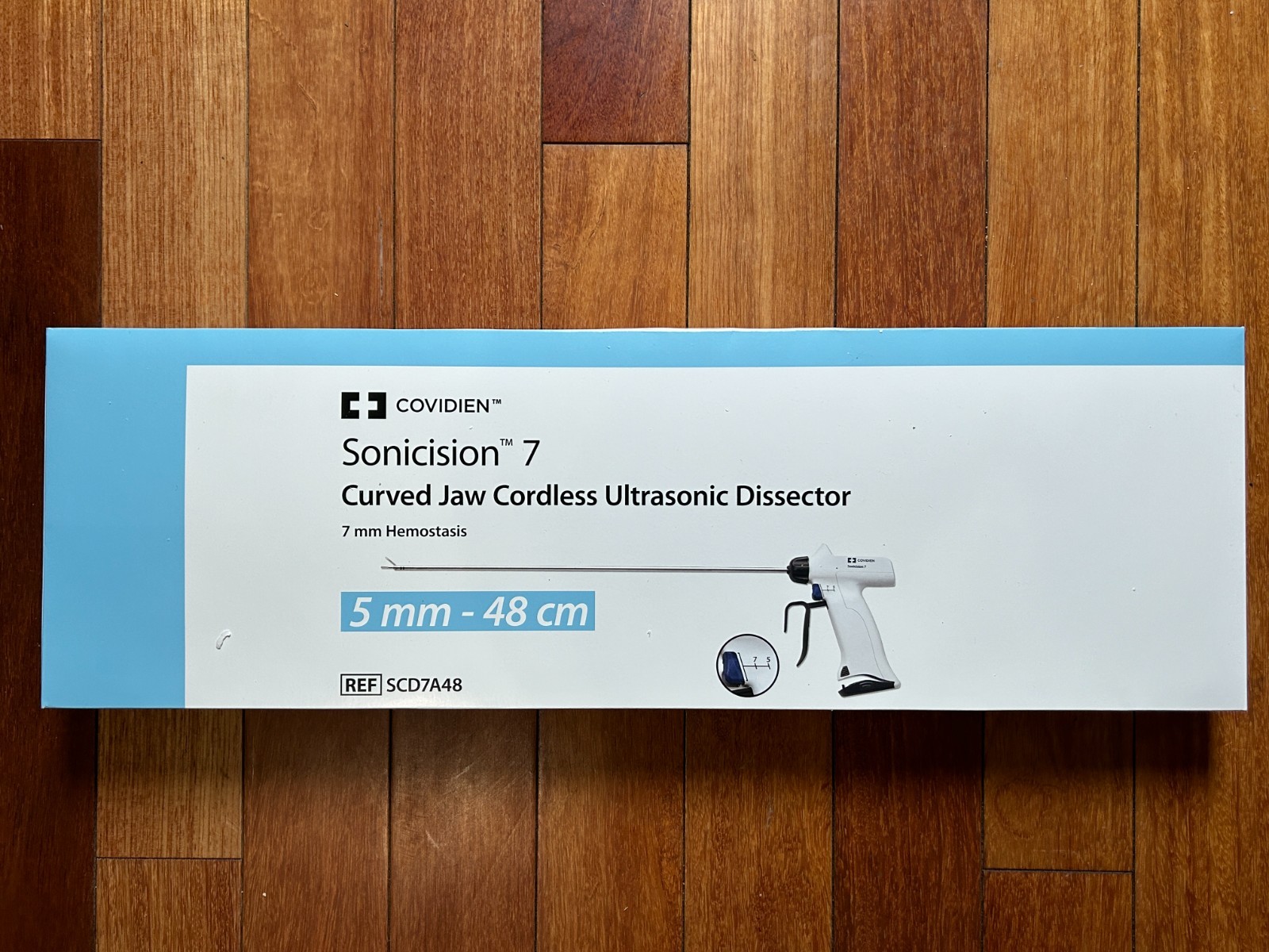 Covidien Medtronic Sonicision 48cm Curved Jaw Ultrasonic Dissector SCD7A48 *2029