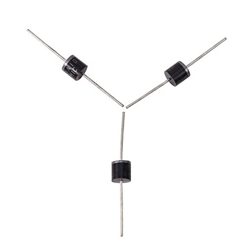 50pcs 10A10 1000V High Voltage Rectifier Diodes – 12V One-Way Electrical Conduct