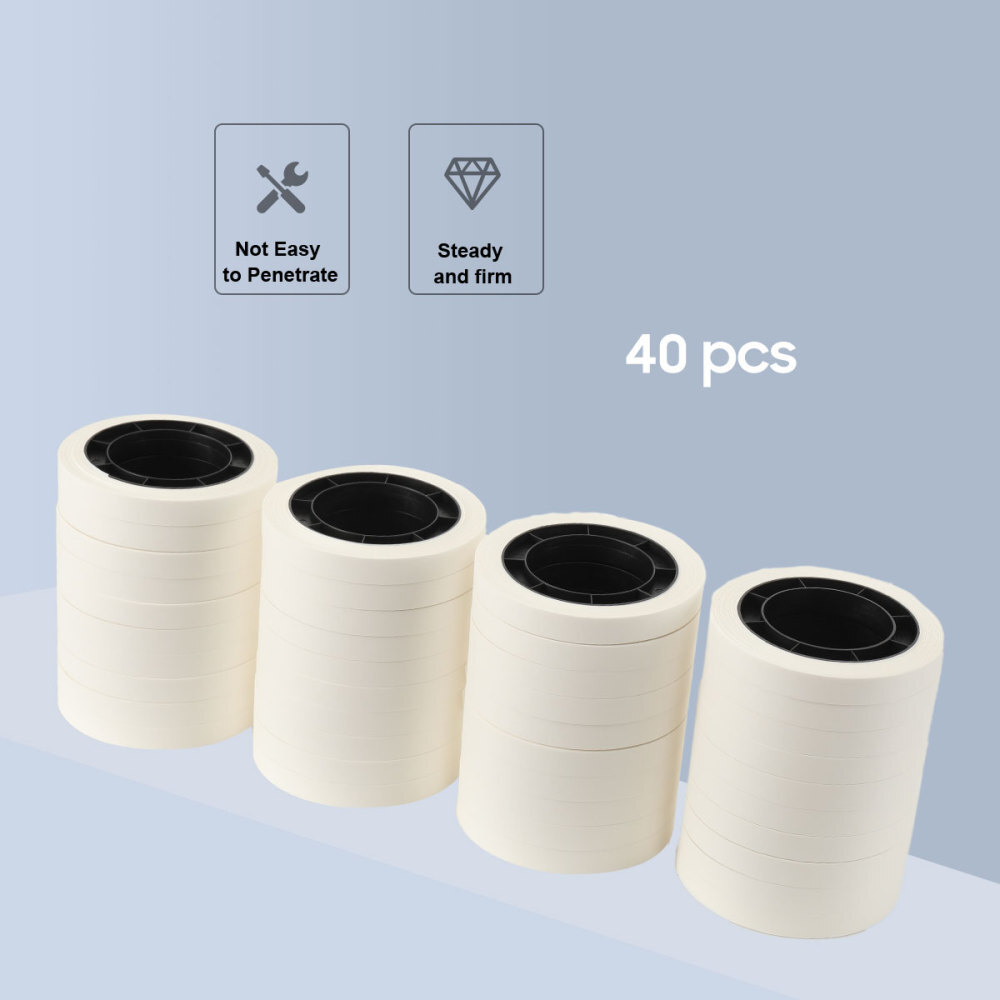 40 Pcs Bundle Tying Paper Tape For Strapping Money Banknote Binding Machine
