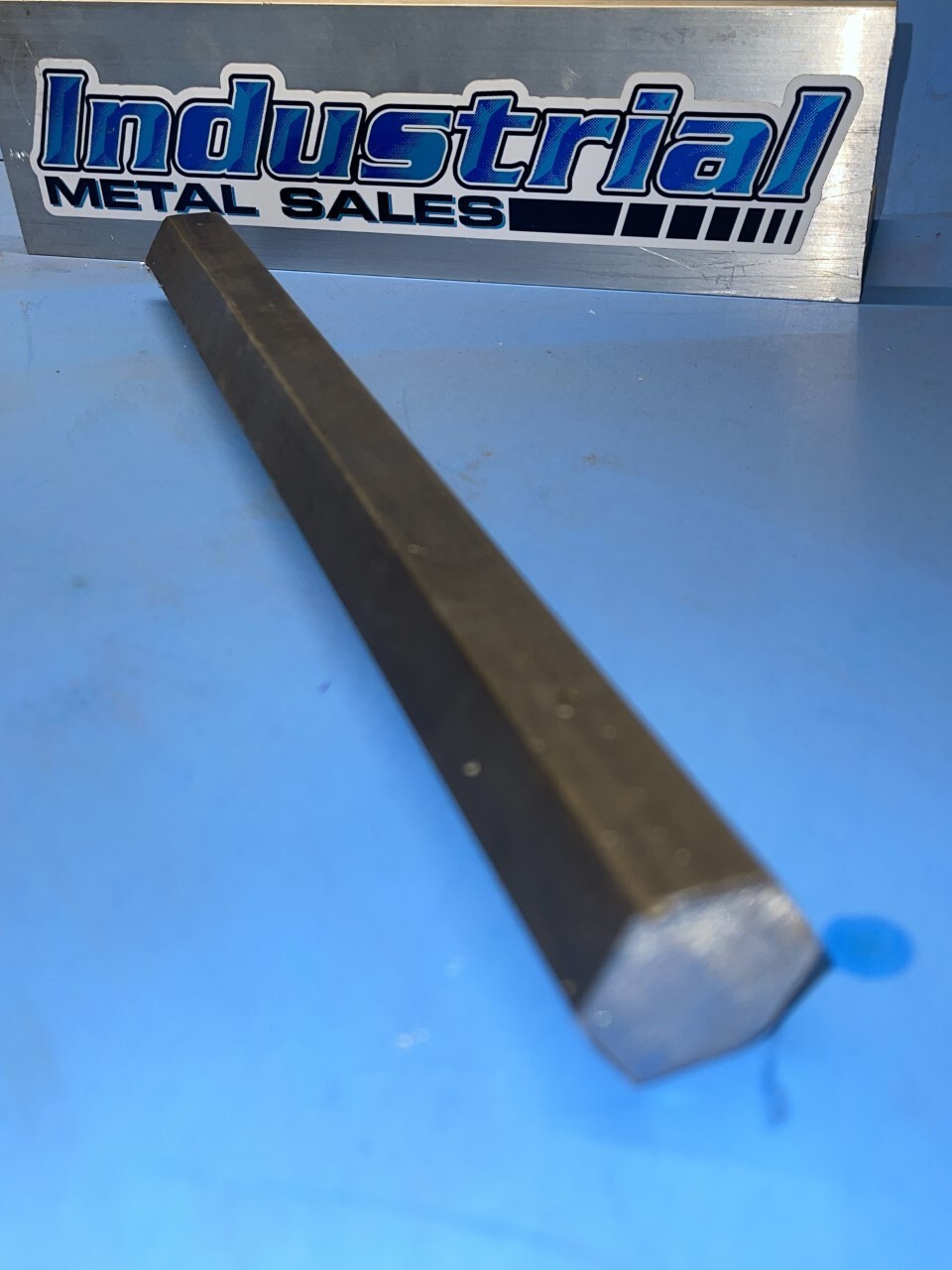 1-1/4″ x 12″-Long C1018 Steel Hexagonal Bar– 1.250″ Hexagonal 1018 Steel Rod