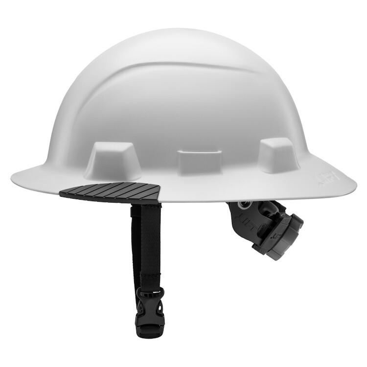 Lift Safety White iDAX HDPE White Full Brim Non-Vented Hard Hat- Class E