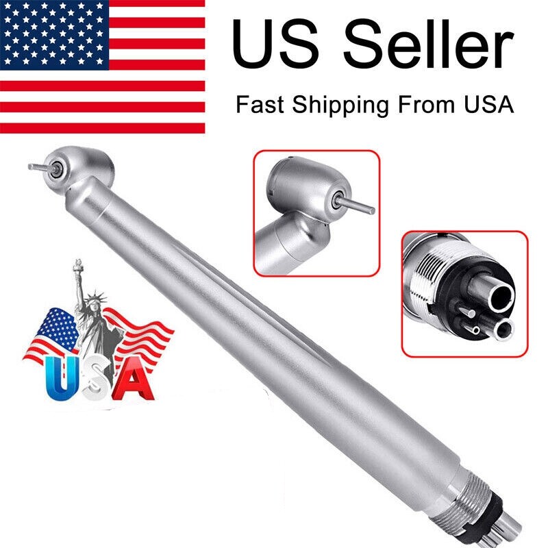 WCA4 Dental 45 Degree Surgical High Speed Handpiece Push Button Turbine 4H