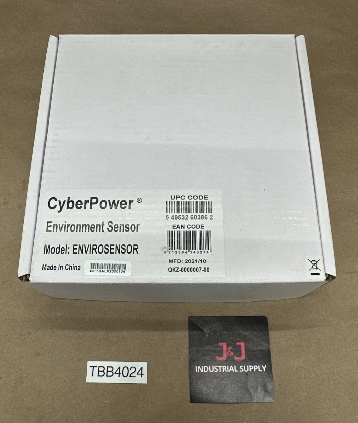 NEW IN BOX- CyberPower ENVIROSENSOR Temperature and Humidity Sensor || WARRANTY!
