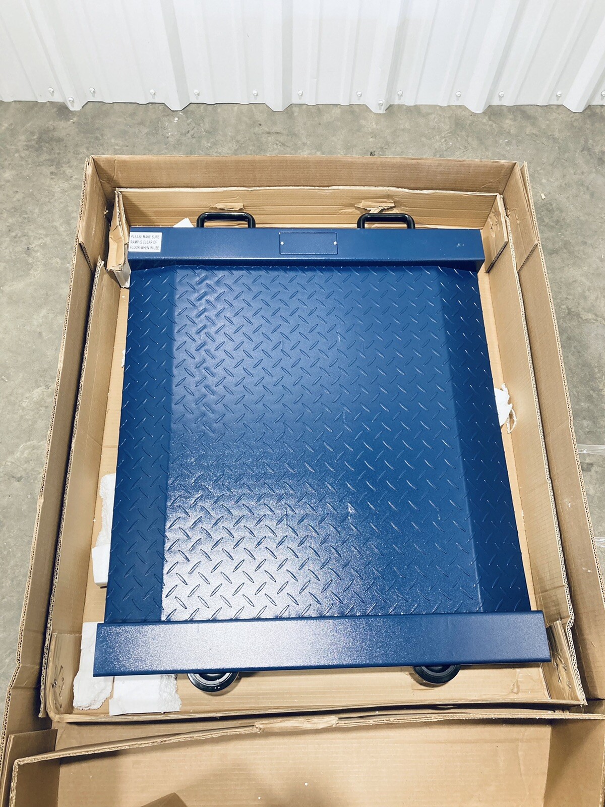 NEW ADAM PTM 500 PLATFORM FLOOR SCALE 500 KG