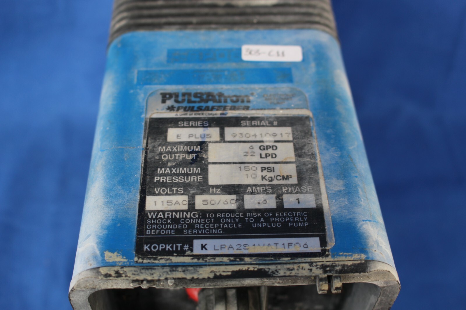 Pulsafeeder Pulsatron E-Plus 115 V, 6 GPD
