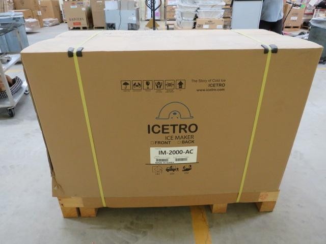 ICETRO IM-2000-AC 48″ Maestro Full Cube Ice Machine Head – 2032 lb/24 hr, Air Co
