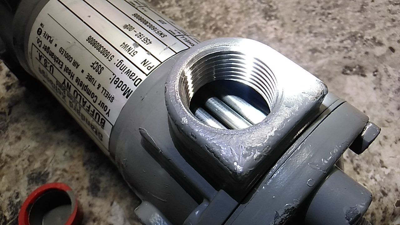 Standard Xchange SN516003008006 1 In NPT Shell 3/4 In NPT Tube Heat Exchanger