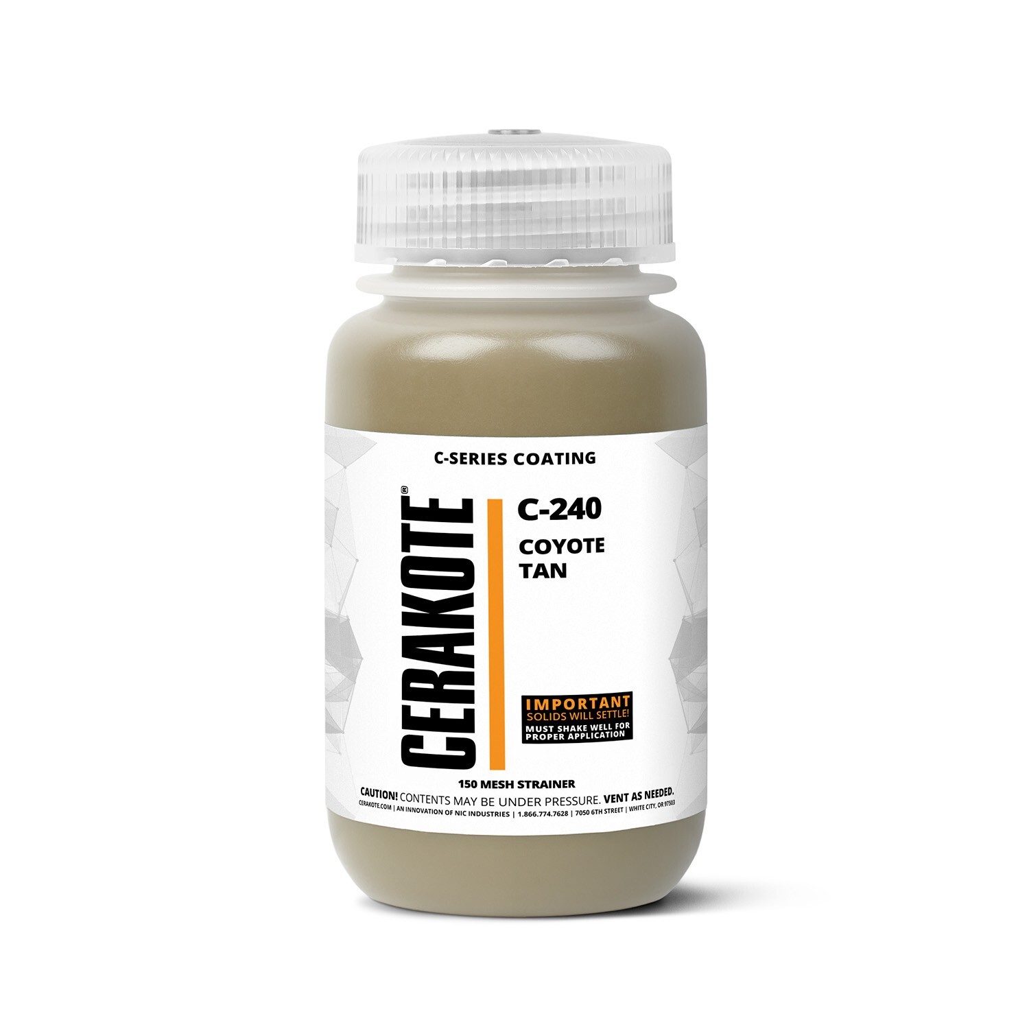 CERAKOTE® C-SERIES Air Cure Ceramic Coating C-240 CoyoteTan (4oz)