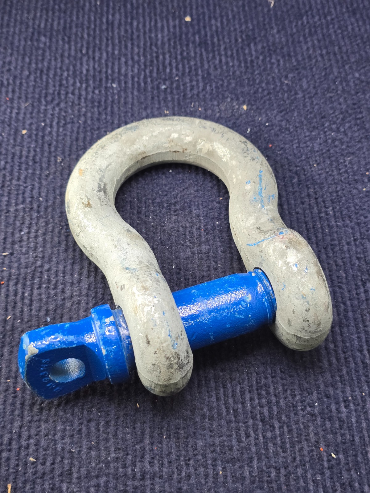 Campbell WLL8-1/2T: 1″ Screw Pin Anchor Shackle 8-1/2 Ton Working Load Limit