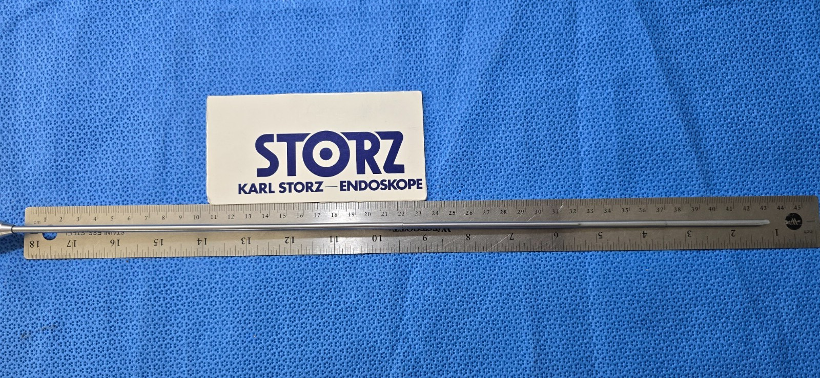 Karl Storz Uretroscope 10Fr x 43cm Autoclave with 495ND Fiber Optic Cable
