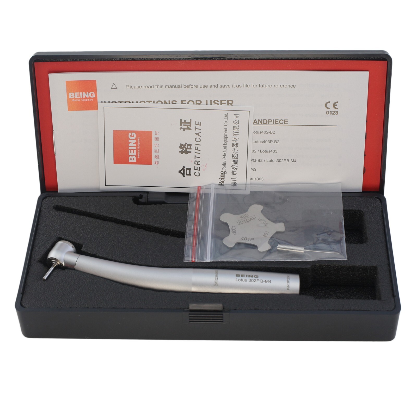 BEING Dental High Speed Turbine Handpiece For KAVO MULTIflex Quick Coupler 465RN
