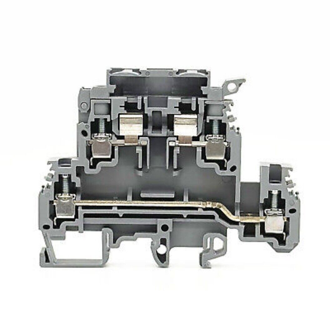50pcs/box TE entrelec Terminal M4/8.D2.SF 1SNA115604R2100 Terminal Blocks